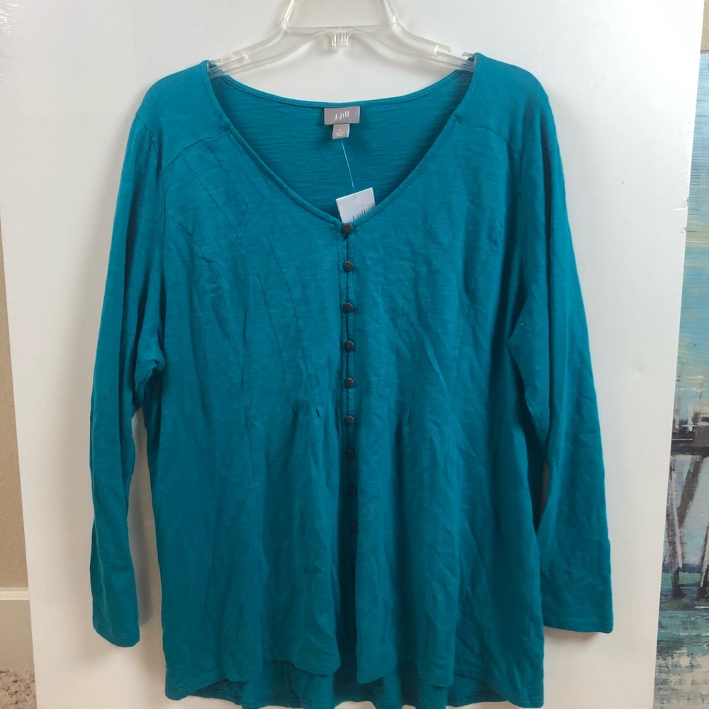 J. Jill green shirt